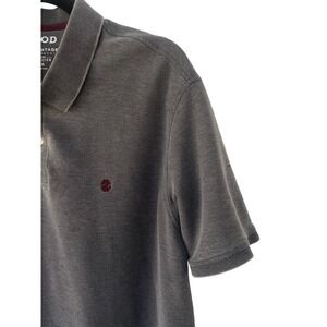 IZOD‎ Advantage Performance Polo Shirt Stretch Gray Mens XL Great! EUC